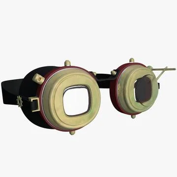 SteamPunk Goggles 3D Model