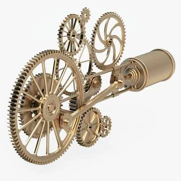 Mechanical Gears - Free 3D models