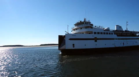 Steamship Authority Hyannis Stock Footage 53219843