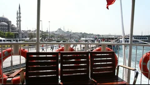 Steamship Stock Footage 11384474