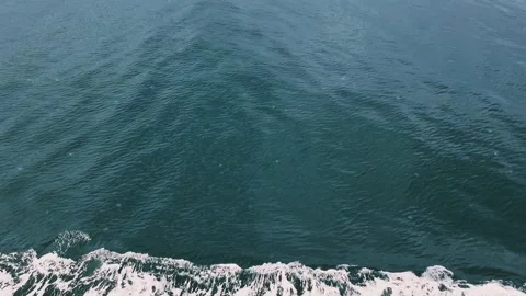 Steamship waves Stock Footage 163157036