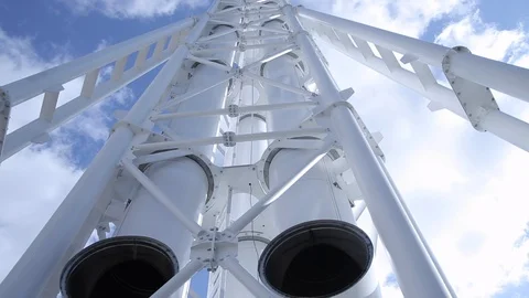 Steamshop boiler pipe timelapse Video stock 101116383