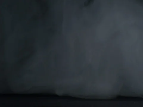 Steam(smoke) rise motion on black background. VFX element Stock Footage 80941518
