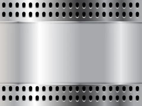 Steel abstract background Stock Illustration