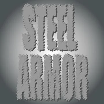 Steel armor Stock Illustration