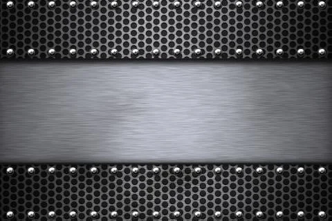 Steel background Stock Illustration