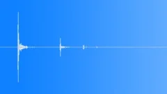 Steel Ball, Bullet, Small, Dropped On Carpet, V2 Sound Effect