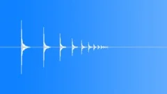 Steel Ball, Musket Bullet, Small, Dropped On Wood, Table, V1 Sound Effect