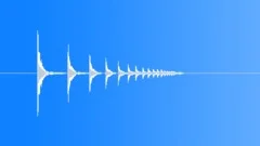 Steel Ball, Musket Bullet, Small, Dropped On Wood, Hollow, V1 Sound Effect