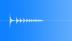 Steel Ball, Musket Bullet, Small, Dropped On Glass, V1 Sound Effect