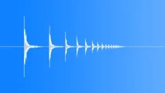 Steel Ball, Musket Bullet, Small, Dropped On Wood, Hollow, V2Sound Effect