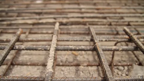 Steel beams Stock Footage 77100109