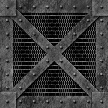 Steel Box Ilustración de archivo