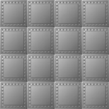 Steel bullet-proof lining - texture Stock Illustration