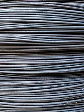 Steel cable texture background Stock Photos