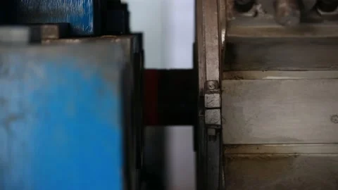 Steel Casting Processes ,Sand Casting and Centrifugal Vertica and Stock Footage 151280146