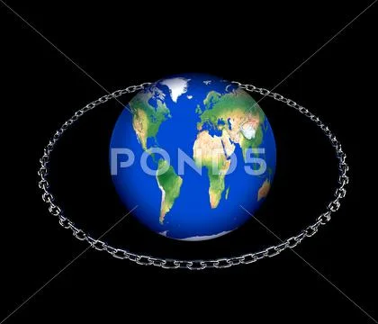 Steel Chain Around The World