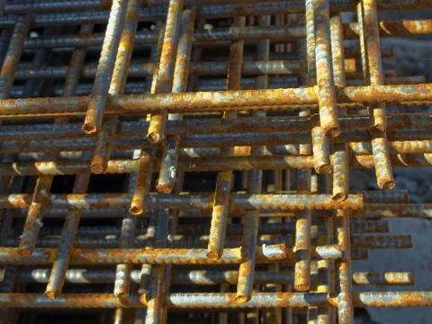 Steel construction Stock Photos