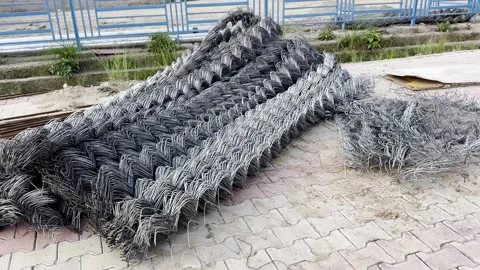 Steel Crate Binding Wire Kept for Fixing Wooden and Plastic Crates Видео 339778884