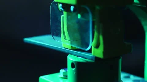 Steel Cutting Machine Video stock 21252682