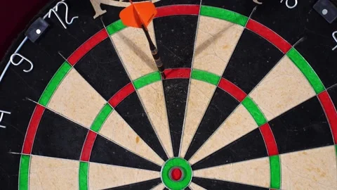 Steel Darts Stock Footage 144710396
