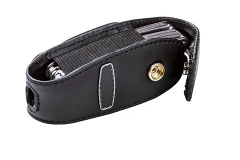 Steel folding multitool Stock Photos