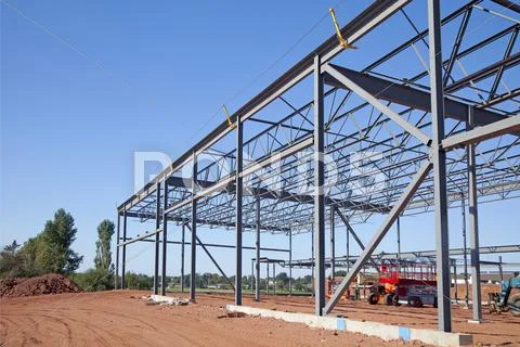 Steel frame Stock Photos