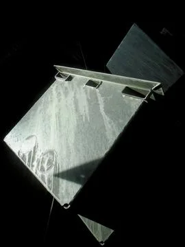 Steel galvanisation Foto stock