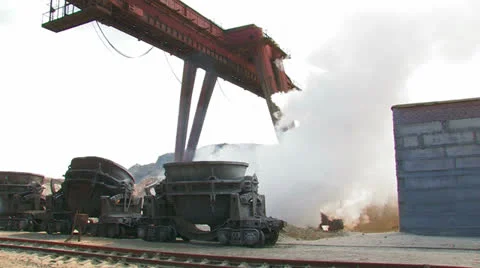 Steel Industry. Stock Footage 27096167