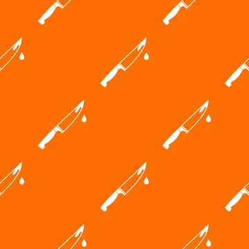 Steel knife pattern seamless Stock Illustration