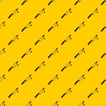 Steel knife pattern vector Stock Illustration