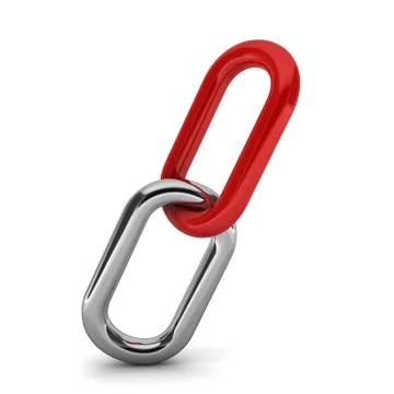 Steel link Stock Illustration