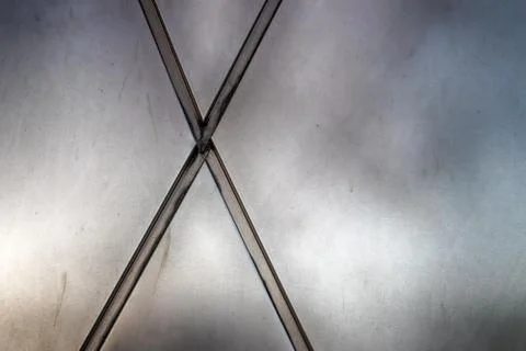 Steel metal repeating pattern texture Stock Photos