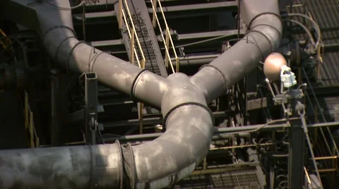 Steel Mill B-Roll Stock Footage 40750179