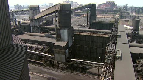 Steel Mill B-Roll Stock Footage 40750185
