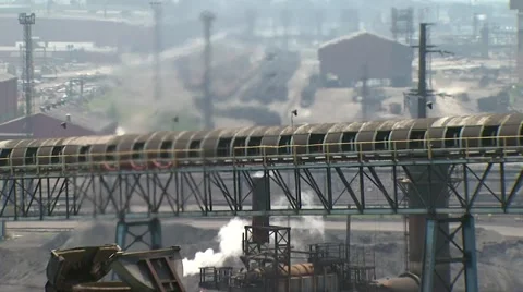 Steel Mill B-Roll Stock Footage 40750194