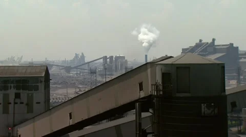 Steel Mill B-Roll Stock Footage 40750199