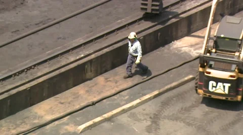 Steel Mill B-Roll Stock Footage 40750497