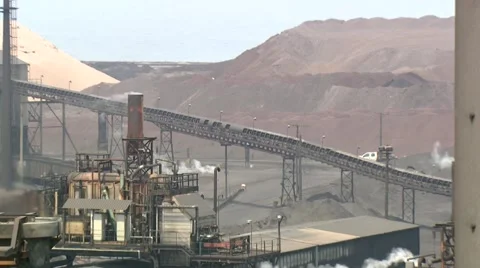 Steel Mill B-Roll Stock Footage 40750500