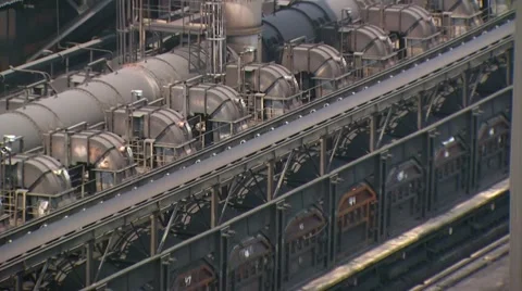 Steel Mill B-Roll Stock Footage 40750510