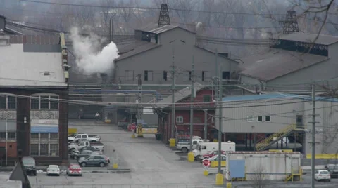Steel Mill Stock Footage 38011511