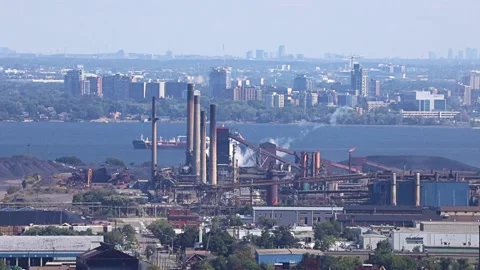 Steel Mill Stock Footage 210224941