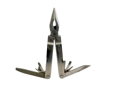 Steel multitool Stock Photos