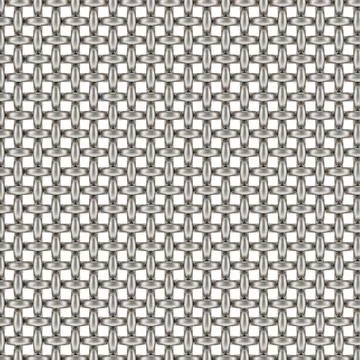 Steel or silver texture pattern of mesh. 3D rendering Stock Illustration