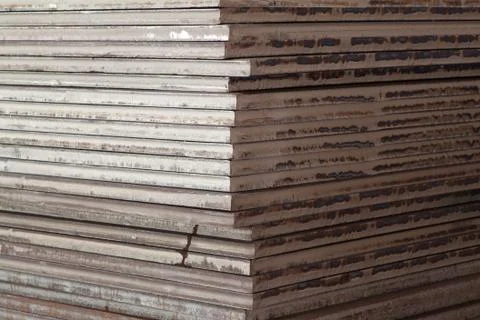 Steel pattern Stockfoto's