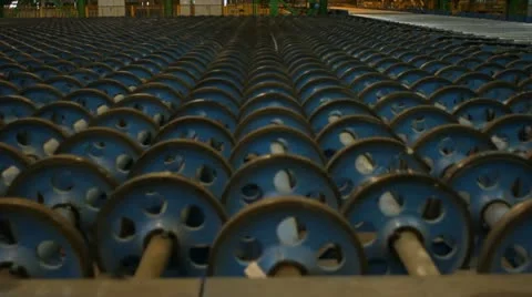 Steel production Stock Footage 12254553