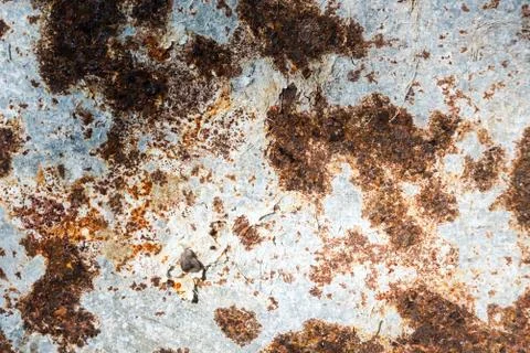 Steel rusty texture in soft light Stock Photos