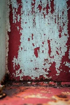 Steel rusty texture in soft light Foto stock