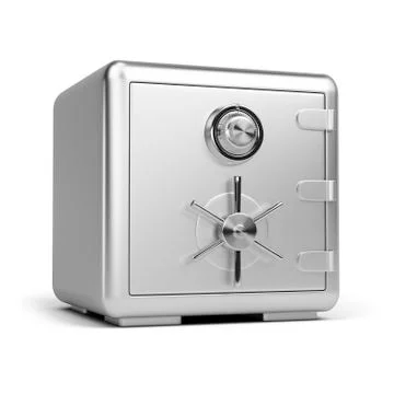 Steel safe Stock Illustration