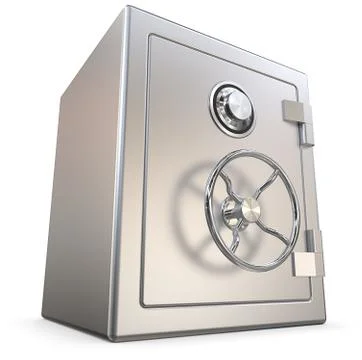 Steel Safe. Stock Illustration
